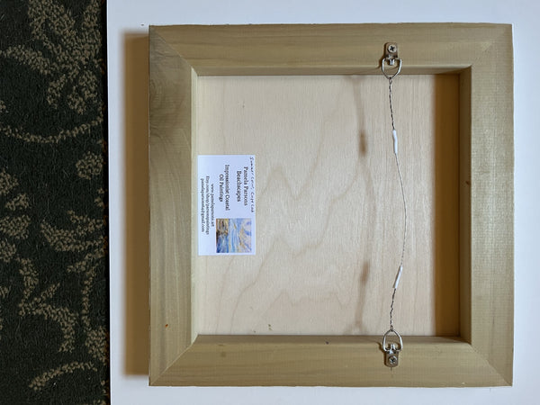 Summer Colors, Cape Cod, Massachusetts. Original oil on cradled birch panel painting.