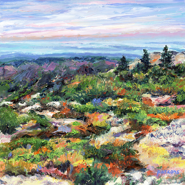 Cadillac Mountain Morning. Acadia National Park, Maine.