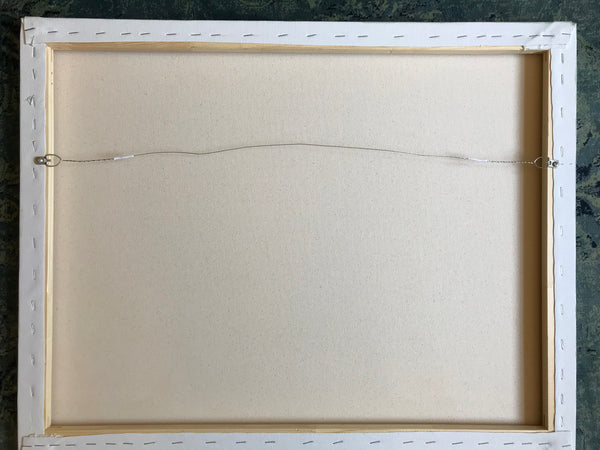 Installed hanging wire. Ready to hang!