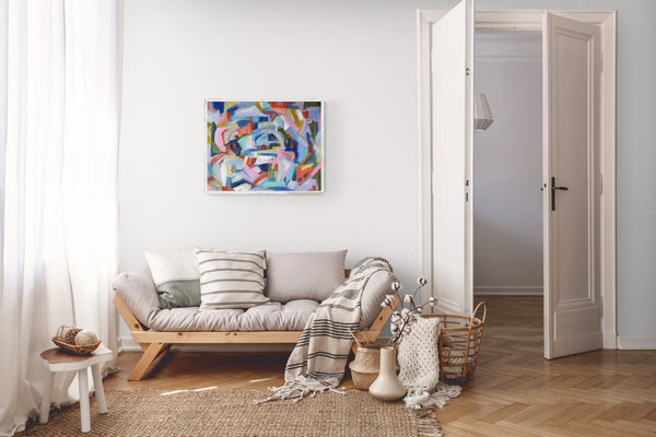 Original Oil on Canvas Painting. Frame not included