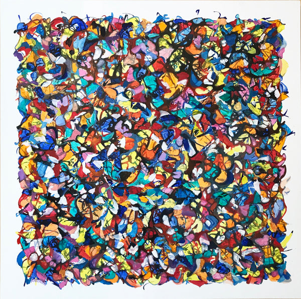 Off the Edge - Abstract painting