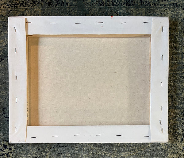 Artist's Angel, Christmas angel, original impressionist still life painting, by Pamela Parsons