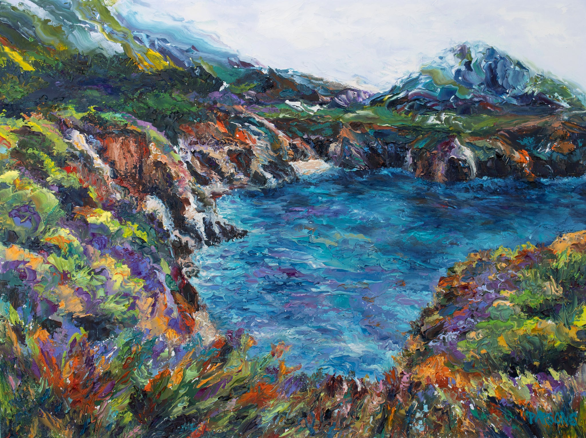 Big Sur, California Road Trip – Pamela Parsons Paintings