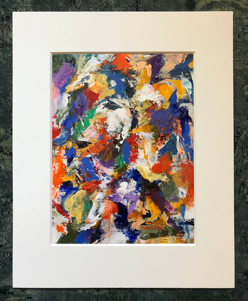 Matted. Ready to frame.