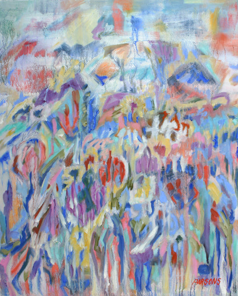 The Climb, Abstract Expressionist Painting